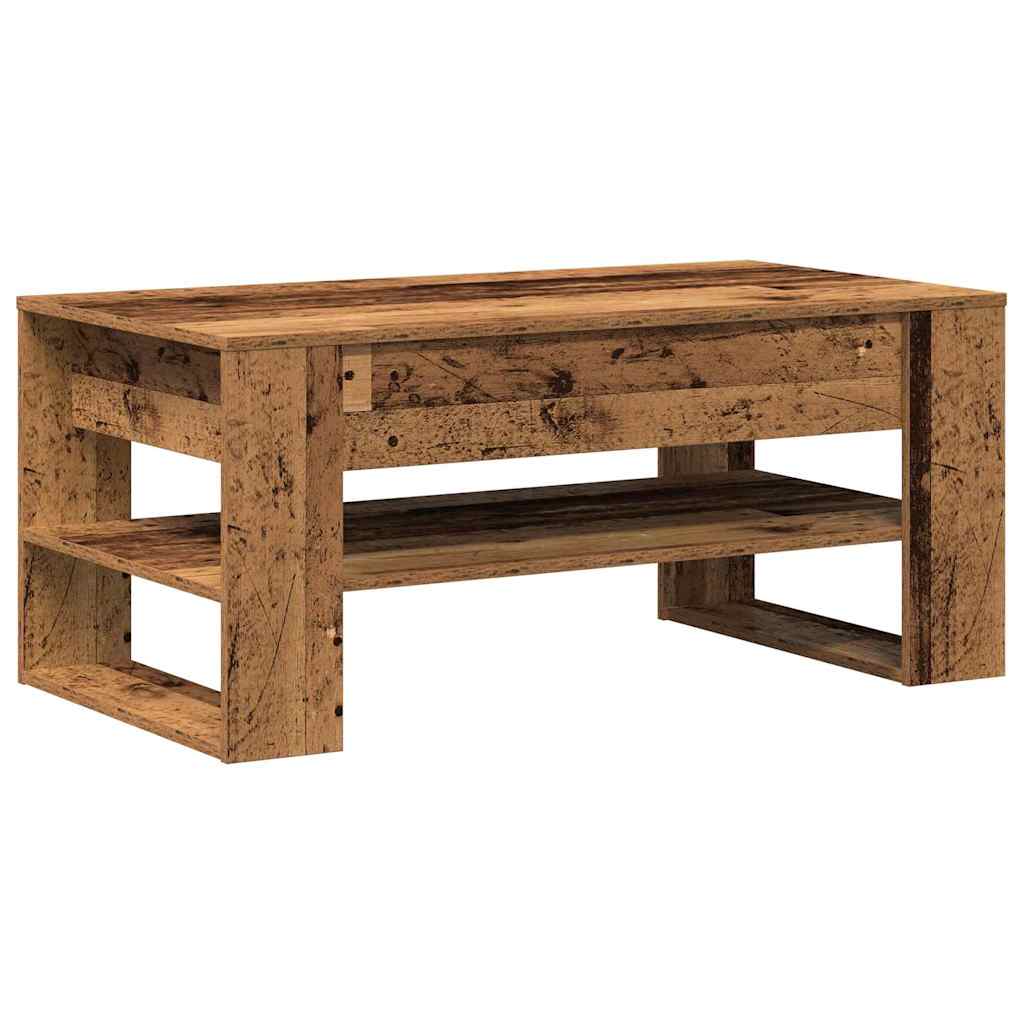 Tavolino da salotto Legno vecchio 102 x 55 x 45 cm