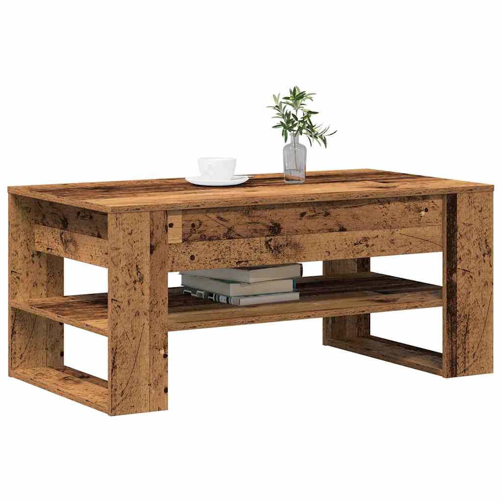 Tavolino da salotto Legno vecchio 102 x 55 x 45 cm
