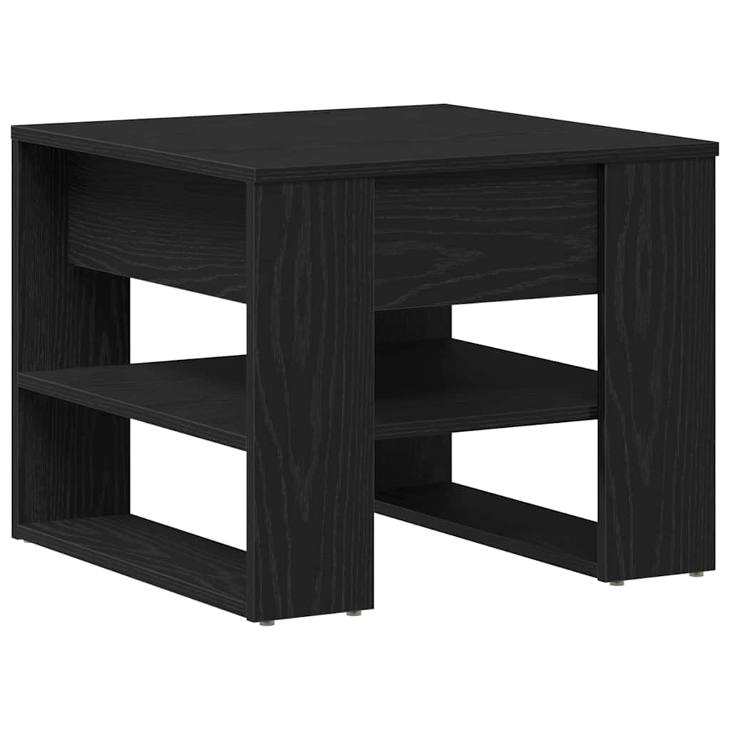 Tavolino da salotto Rovere Nero 55,5 x 55 x 45 cm