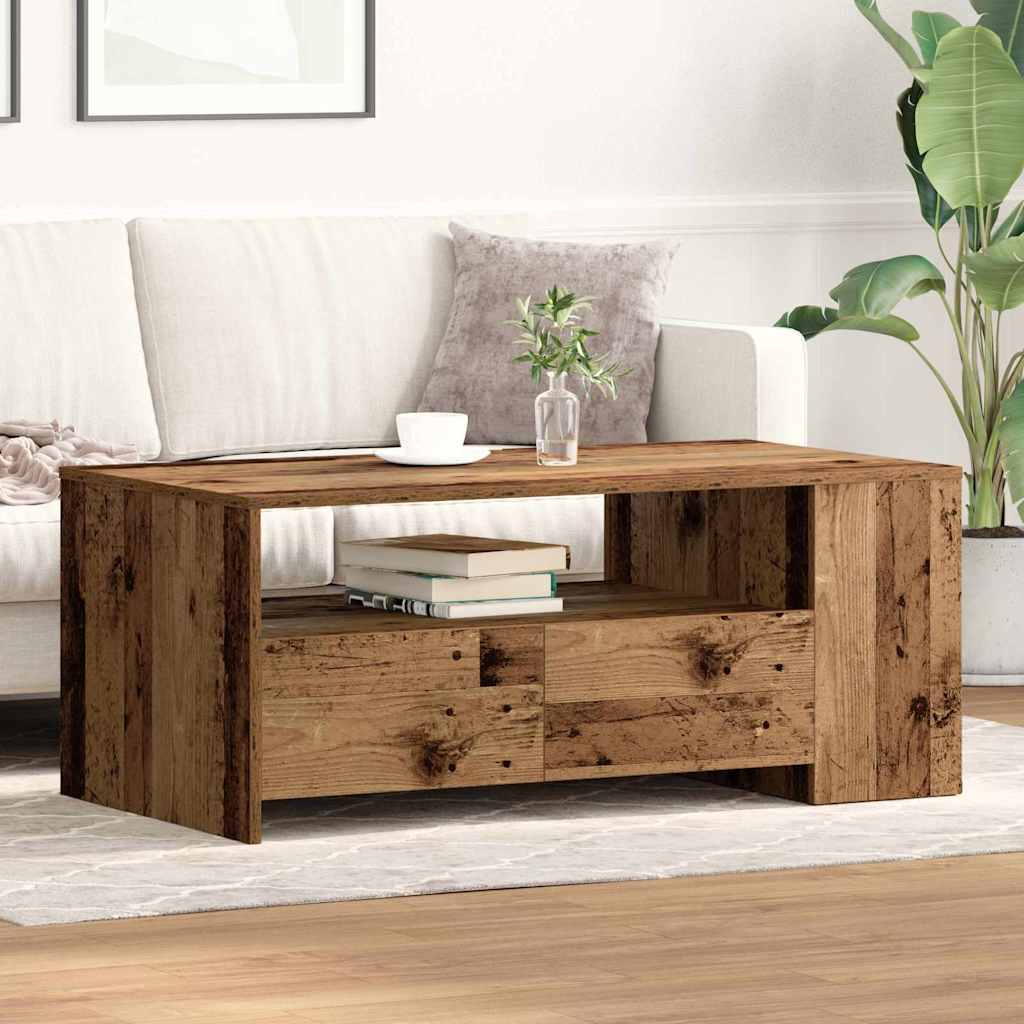 Tavolino da salotto Legno vecchio 102 x 55 x 43,5 cm