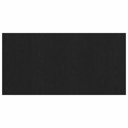 Testiera del letto con testiera Rovere Nero 160 x 1.5 x 80.5 cm