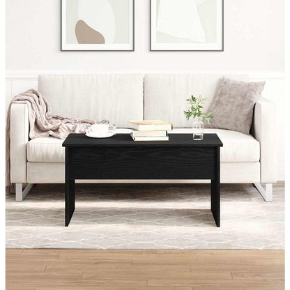 Tavolino da salotto Rovere Nero 80 x 50,5 x 41,5 cm
