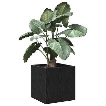 Scatola per vasi Rovere Nero 40 x 38.5 x 40 cm