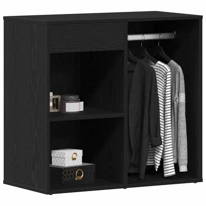 Mobiletto Cosmetico con cassetto Rovere Nero 80 x 40 x 75 cm