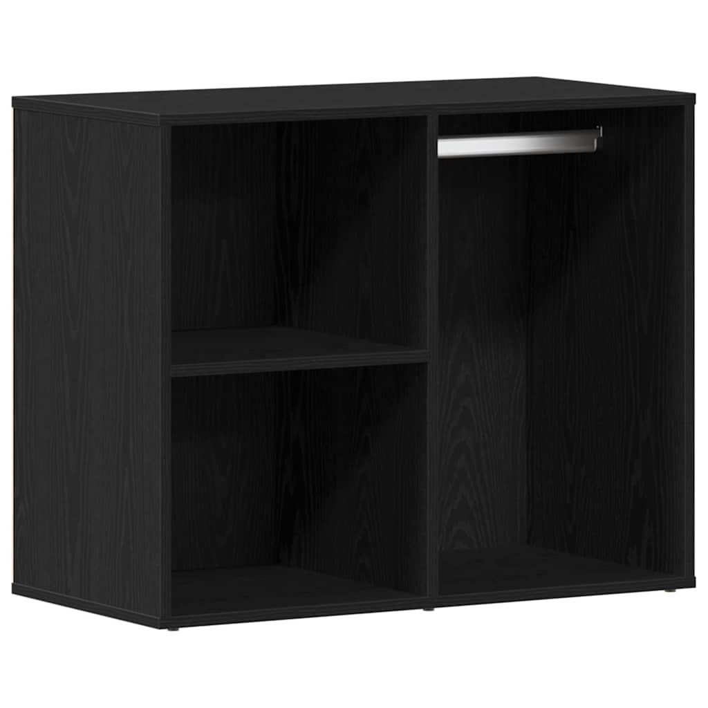Mobiletto Cosmetico con lo scaffale Rovere Nero 80 x 40 x 65 cm