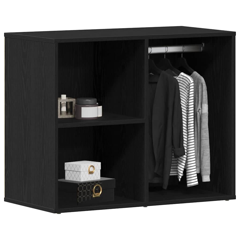 Mobiletto Cosmetico con lo scaffale Rovere Nero 80 x 40 x 65 cm