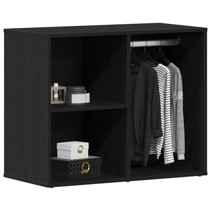 Mobiletto Cosmetico con lo scaffale Rovere Nero 80 x 40 x 65 cm