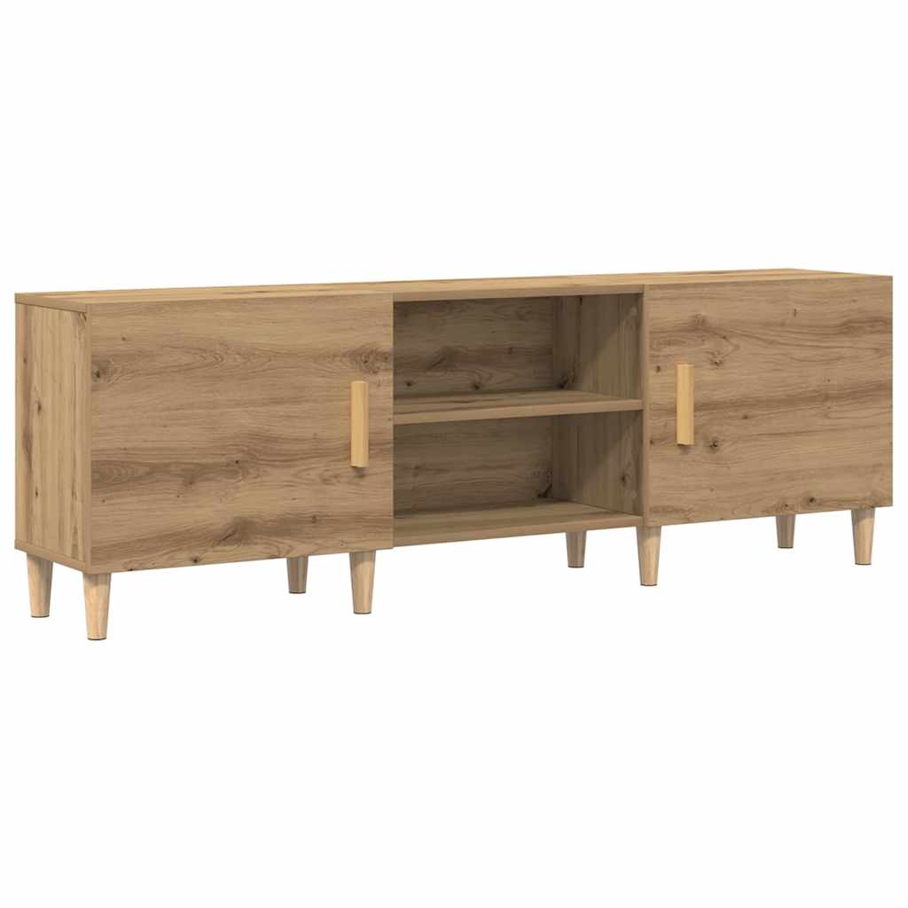 Mobile TV rovere artigianale 150 x 30 x 50 cm Legno multistrato