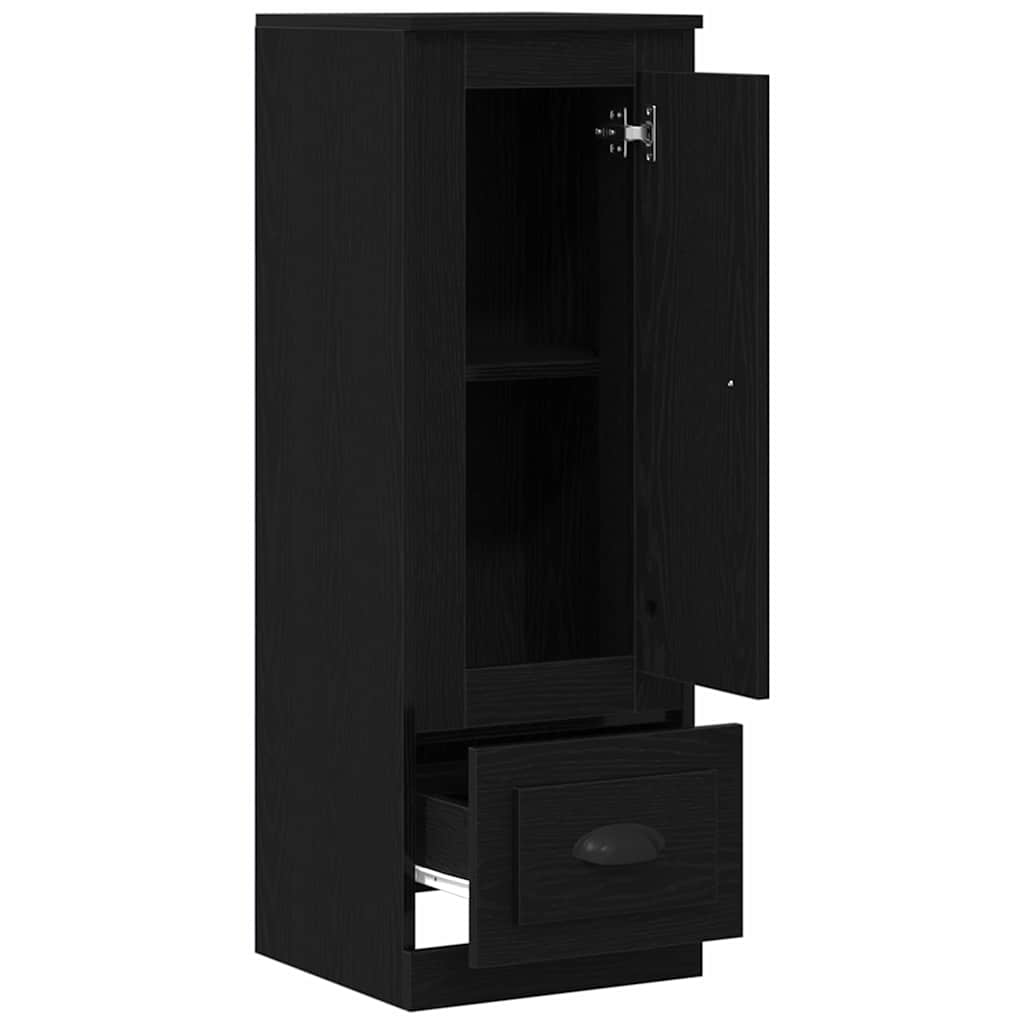 Credenza Rovere Nero 36 x 35.5 x 103.5 cm Legno multistrato