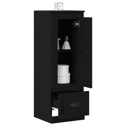 Credenza Rovere Nero 36 x 35.5 x 103.5 cm Legno multistrato