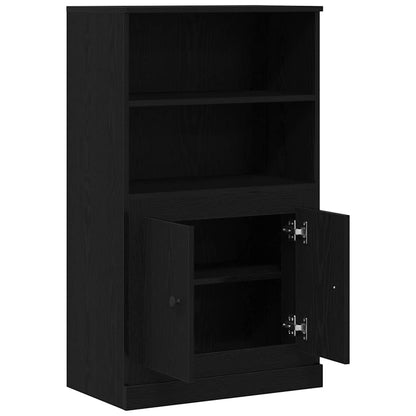Highboard Rovere Nero 60 x 35.5 x 103.5 cm Legno multistrato