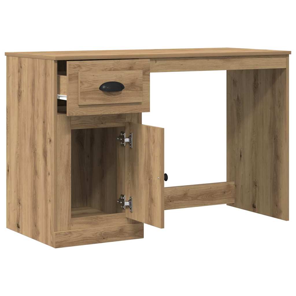 Scrivania Rovere artigianale 50 x 115 x 75 cm Legno multistrato