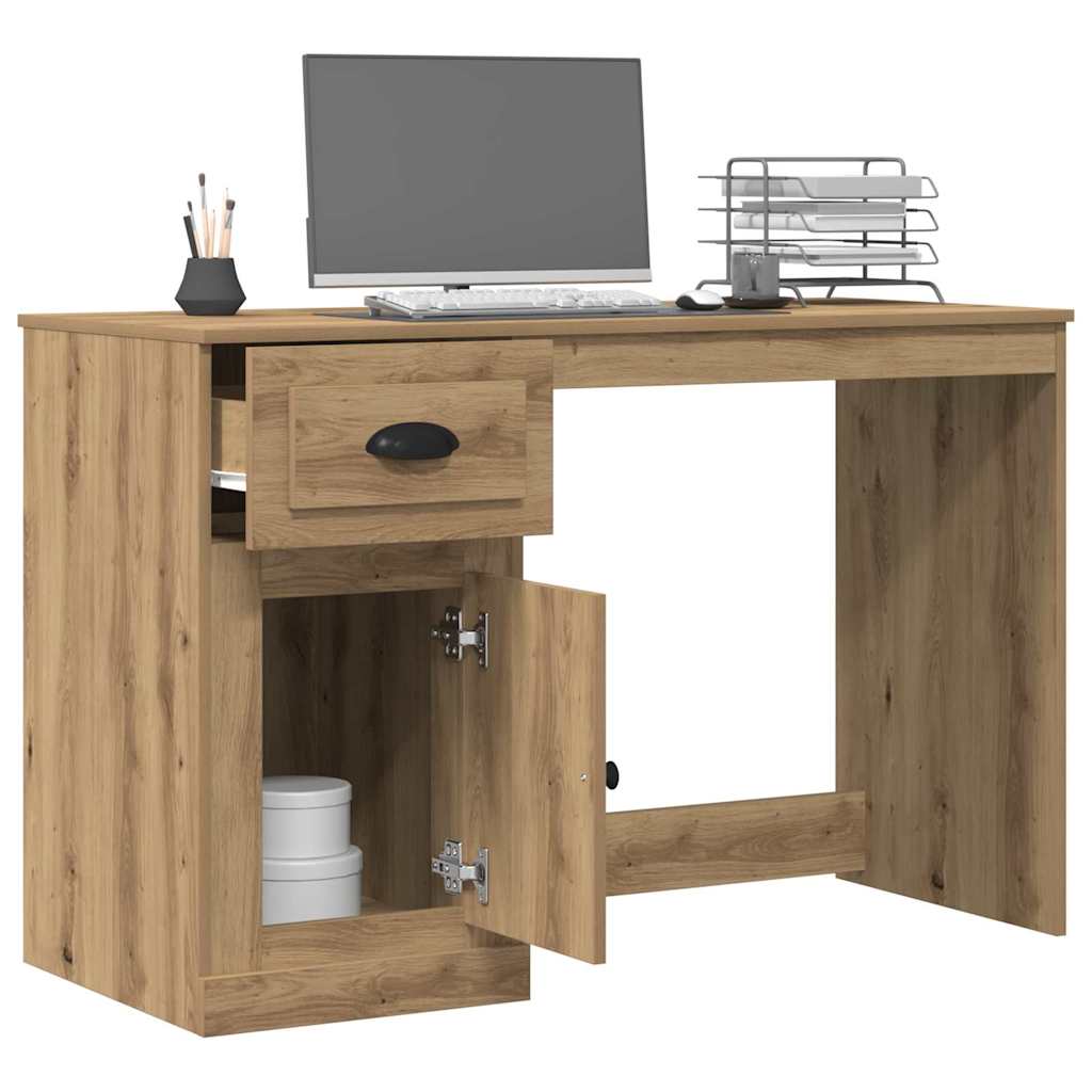 Scrivania Rovere artigianale 50 x 115 x 75 cm Legno multistrato