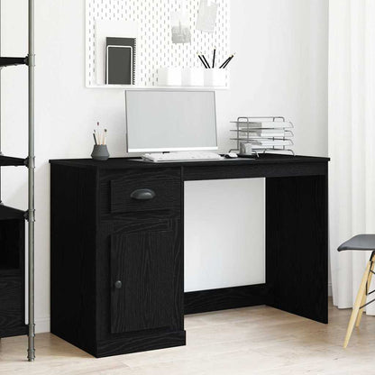 Scrivania Rovere Nero 50 x 115 x 75 cm Legno multistrato