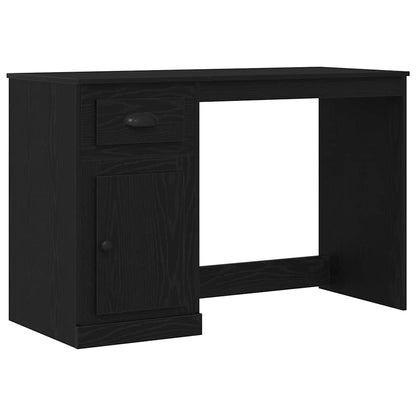 Scrivania Rovere Nero 50 x 115 x 75 cm Legno multistrato