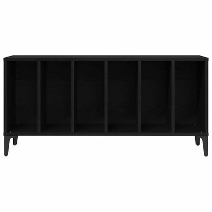 Mobile porta vinili Rovere Nero 100 x 38 x 48 cm