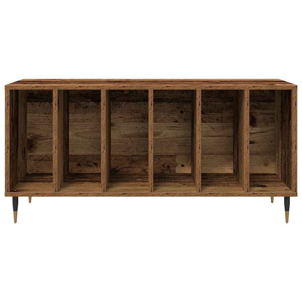 Mobile porta vinili Legno vecchio 100 x 38 x 48 cm