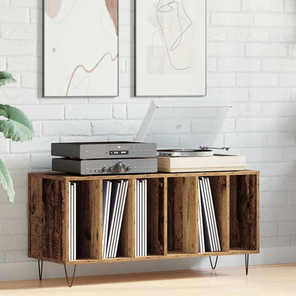 Mobile porta vinili Legno vecchio 100 x 38 x 48 cm