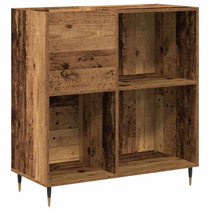 Mobile porta vinili Legno vecchio 85 x 38 x 89 cm