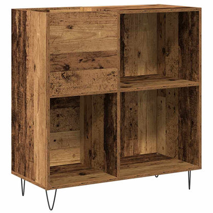 Mobile porta vinili Legno vecchio 85 x 38 x 89 cm