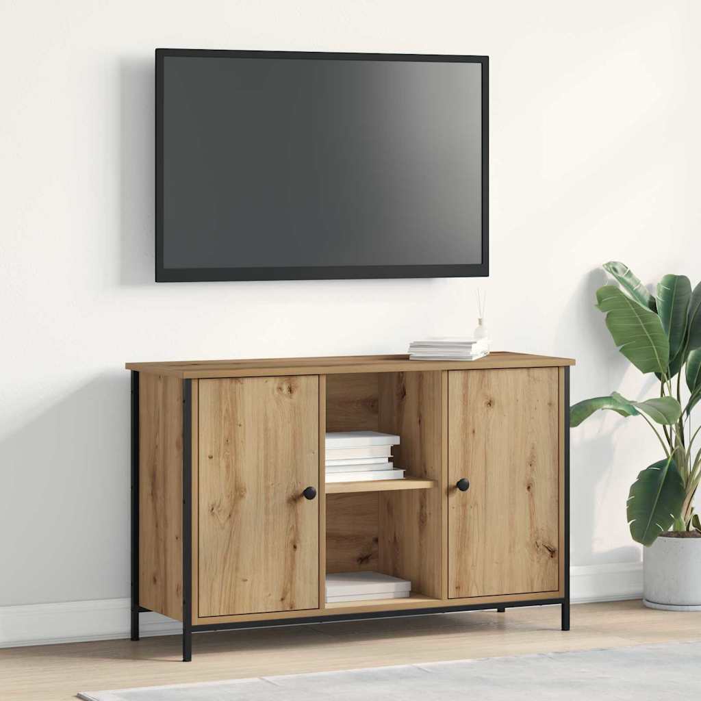 Set mobile TV Rovere artigianale 101 x 35 x 65 cm