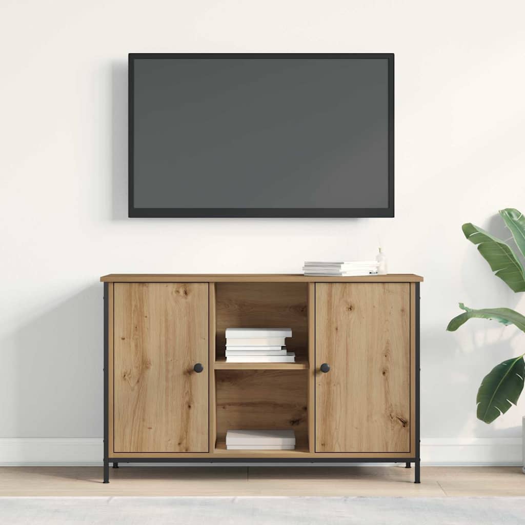 Set mobile TV Rovere artigianale 101 x 35 x 65 cm