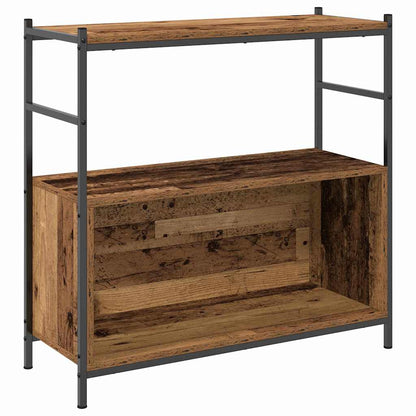 Libreria Rovere fumo 80 x 30 x 78.5 cm Legno multistrato