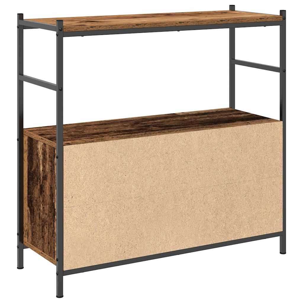 Libreria Rovere fumo 80 x 30 x 78.5 cm Legno multistrato
