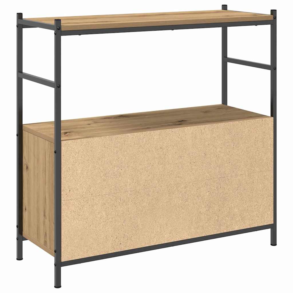 Libreria rovere artigianale 80 x 30 x 78.5 cm Legno multistrato