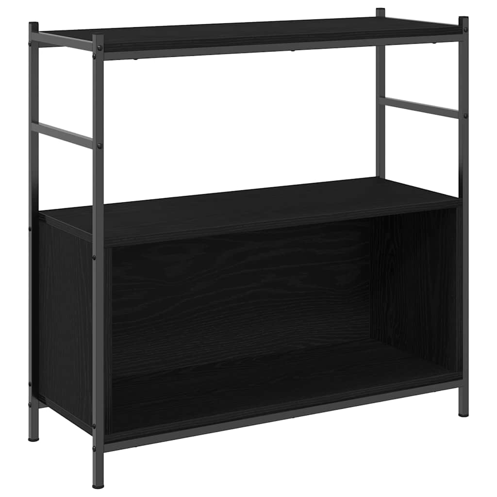Libreria Rovere nero 80 x 30 x 78.5 cm Legno multistrato