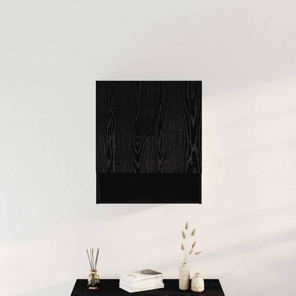 Mobile a muro Rovere Nero 60 x 31 x 70 cm Legno multistrato