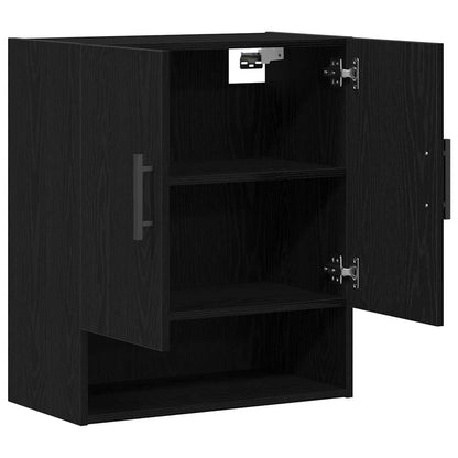 Mobile a muro Rovere Nero 60 x 31 x 70 cm Legno multistrato