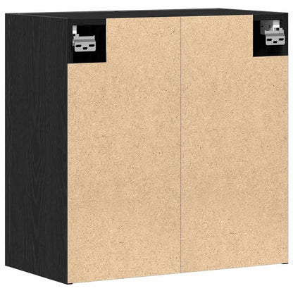 Mobile a muro Rovere Nero 60 x 31 x 70 cm Legno multistrato