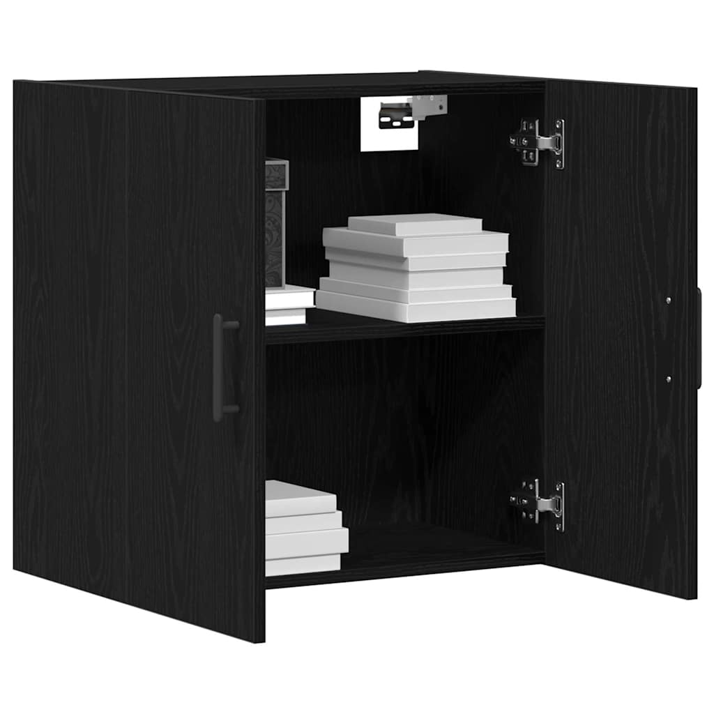 Mobile a muro Rovere Nero 60 x 31 x 60 cm Legno multistrato