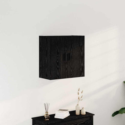 Mobile a muro Rovere Nero 60 x 31 x 60 cm Legno multistrato