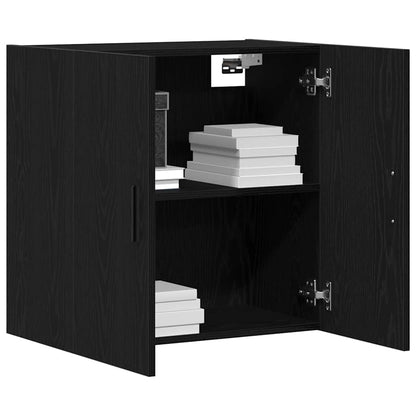 Mobile a muro Rovere Nero 60 x 31 x 60 cm Legno multistrato