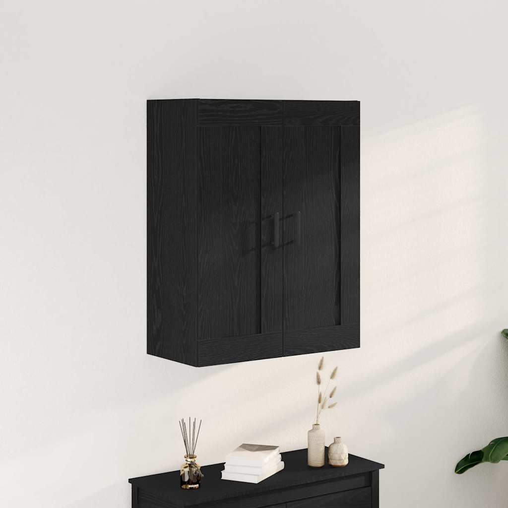 Mobile a muro Rovere Nero 69,5 x 34 x 90 cm Legno multistrato
