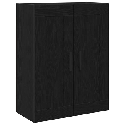 Mobile a muro Rovere Nero 69,5 x 34 x 90 cm Legno multistrato