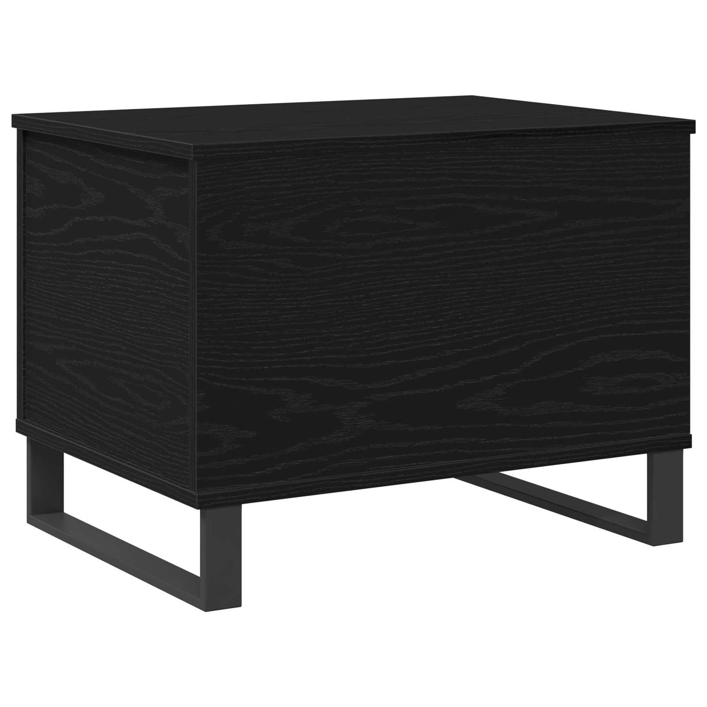 Tavolino da salotto Rovere Nero 60 x 44,5 x 45 cm