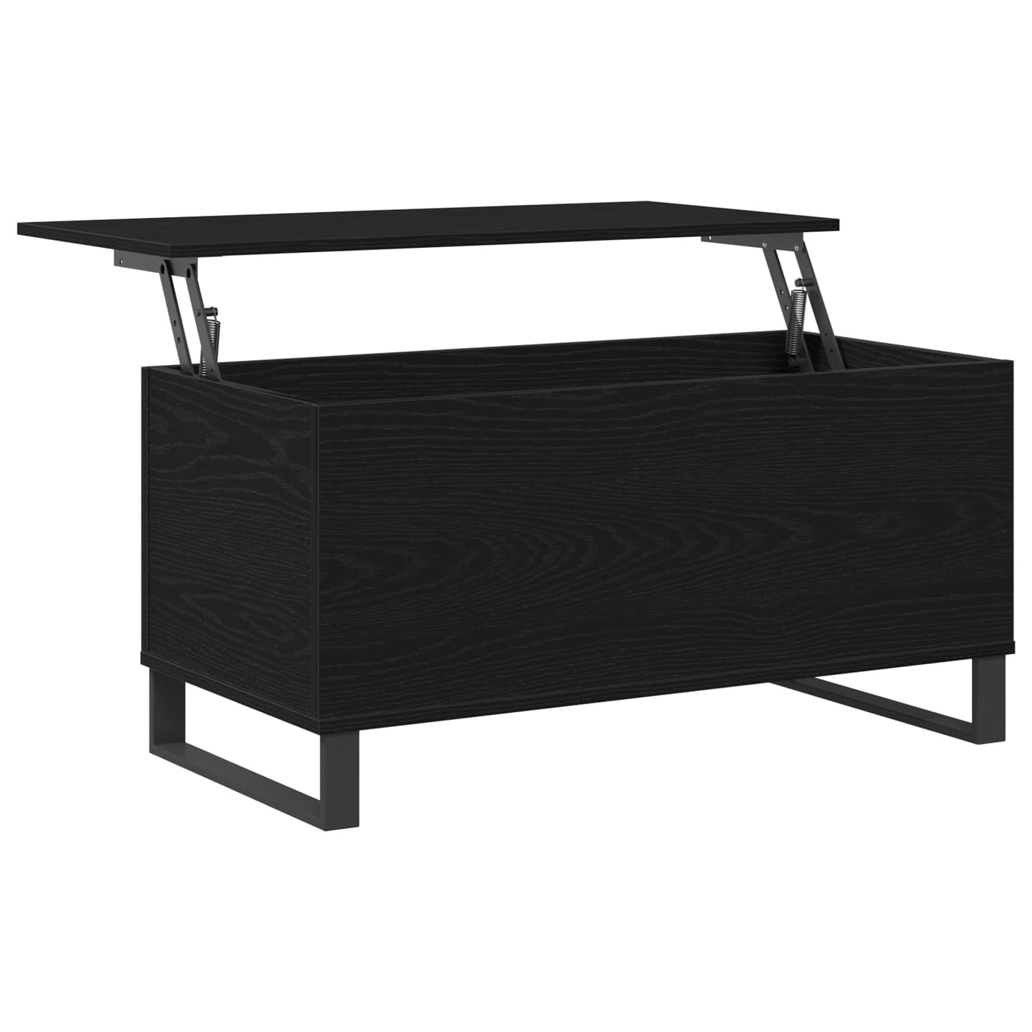 Tavolino da salotto Rovere Nero 90 x 44,5 x 45 cm