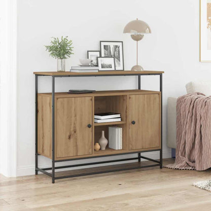 Credenza Rovere artigianale 100 x 35 x 80 cm Legno multistrato