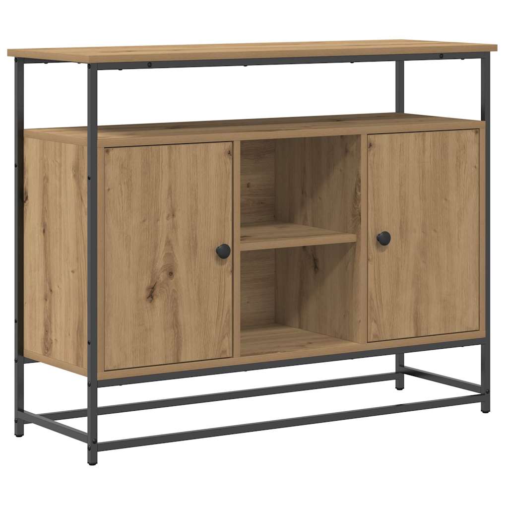 Credenza Rovere artigianale 100 x 35 x 80 cm Legno multistrato