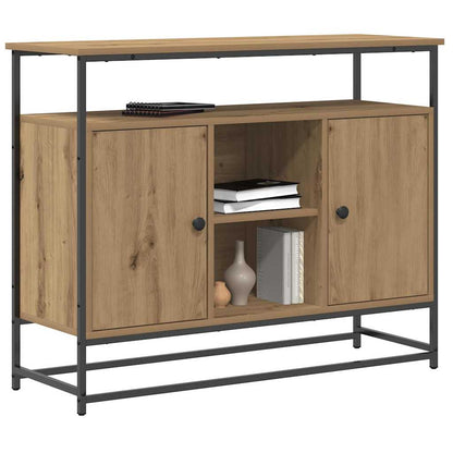 Credenza Rovere artigianale 100 x 35 x 80 cm Legno multistrato