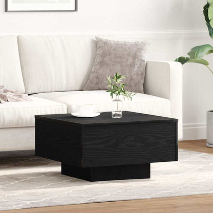 Tavolino da salotto Rovere Nero 55 x 55 x 31 cm