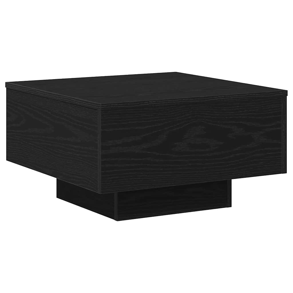 Tavolino da salotto Rovere Nero 55 x 55 x 31 cm