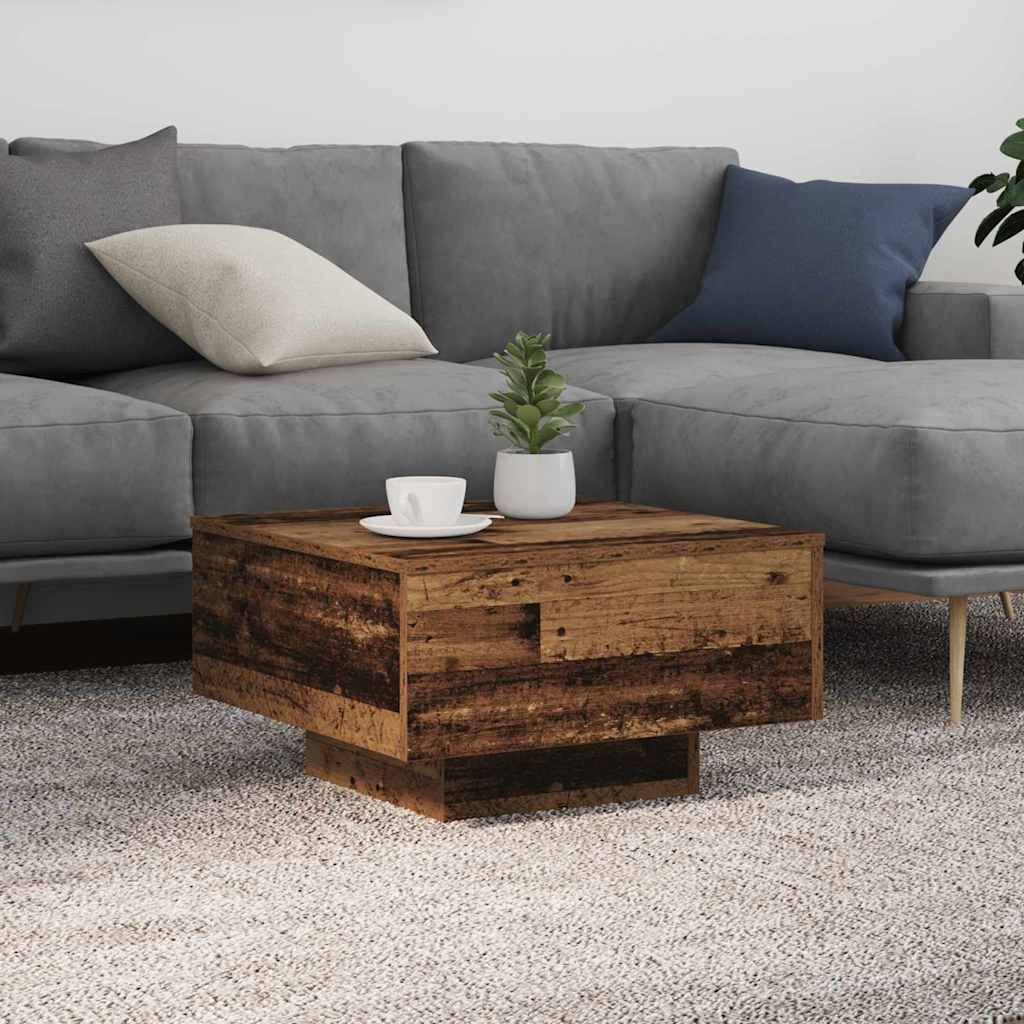 Tavolino da salotto Legno vecchio 55 x 55 x 31 cm