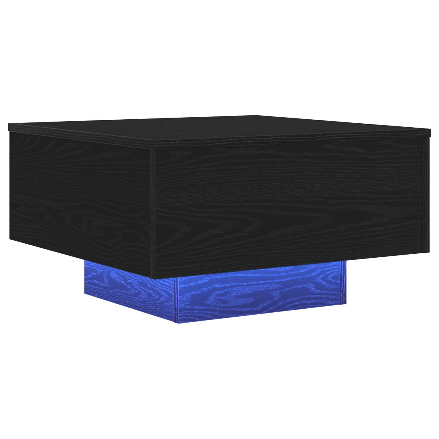 Tavolino da salotto Rovere Nero 55 x 55 x 31 cm