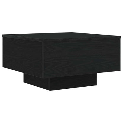 Tavolino da salotto Rovere Nero 55 x 55 x 31 cm