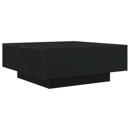 Tavolino da salotto Rovere Nero 80 x 80 x 31 cm
