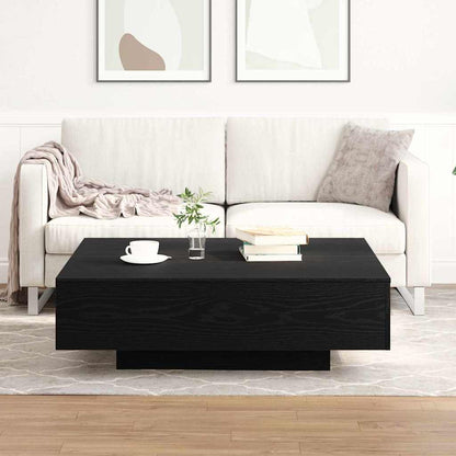 Tavolino da salotto Rovere Nero 100 x 100 x 31 cm